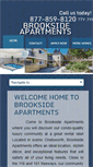 Mobile Screenshot of brooksideapthomes.com